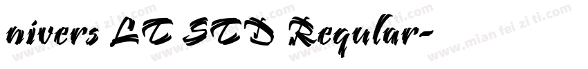 nivers LT STD Reqular字体转换